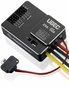 Hobbywing HWI30606000 High Voltage 25A UBEC for High Traction RC Drift Wheels