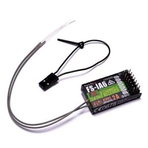 Flysky FS iA6 Receiver Best Big RC Helicopter 2.4G Remote Control with Double Antenna Compatible FS i4 i6 i10 GT2E GT2F GT2G Transmitter