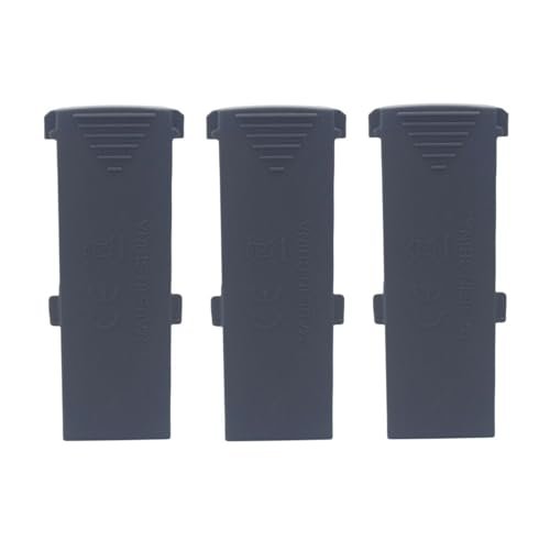 Fytoo 3.7V 800mah Li Po Battery for Mystery Ballerz RC YD XT 1 X Pack 18 X Pack Plus Folding Aerial Drone Smart Follow RC Quadcopter Grey 3PCS