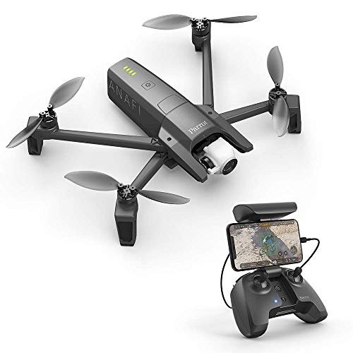 Parrot PF728000 ANAFI Drone Your Gateway to Design Your Own RC Plane Experience with 4K HDR Camera and Foldable Quadcopter