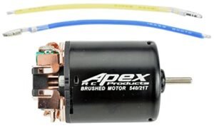 Apex RC Products 21T Turn 540 Brushed Electric Motor for Tru Turn Spinners RC Airplanes Model 9784