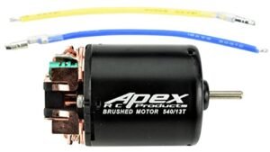 Apex RC Products 13T Turn 540 Brushed Electric Motor for RC Edge 540 Plans 9780
