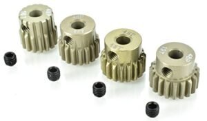 Apex RC Drift Car 48 Pitch 16T 17T 18T 19T Aluminum Pinion Gear Set 9750