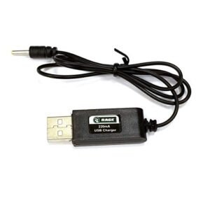 Rage RC 4135 4.2V 220mAh USB Charger Spinner Missile for RC Missile Launcher Helicopter