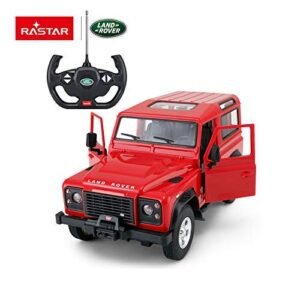 Rastar Radio Remote Control 1/14 Scale Land Rover Defender Licensed RC Model Car Freezers at RC Willey