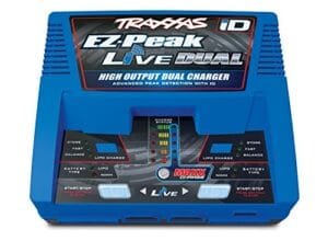 Traxxas EZ Peak Live Dual 200W Multi Chemistry Charger for RC Airplane with Live Video Feed
