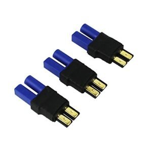 OliYin 3pcs EC5 Female Losi Adapter Connector for Brushless SCT LiPo Slash Pack of 3