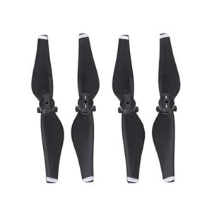 RC Comp RC Components Air Filter Spacers Compatible with DJI Mavic Air 2Pairs Quick Release Carbon Fiber Propeller Blades White Stripe