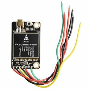 AKK FX2 Ultimate Mini US Version 5.8GHz 37CH Smart Audio VTX for RC Plane Long Flight Time OSD Configuring via Betaflight