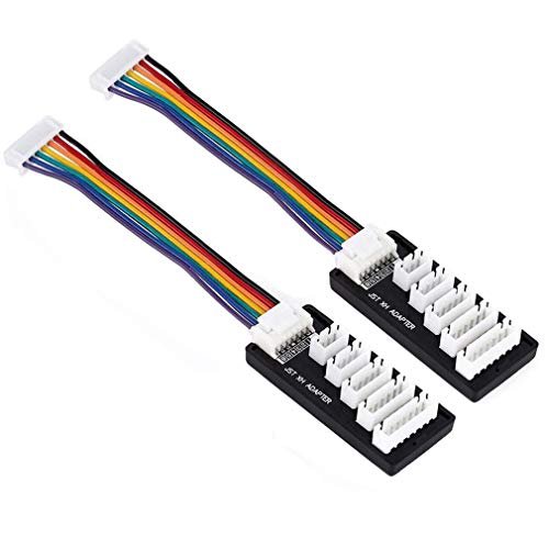 ShareGoo 2 Pack JST XH 2S 6S 3S Balance Charger Expansion Board Adapter for RC Car Tire Expansion and Lipo Battery Charging