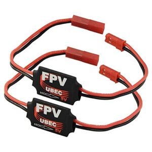 ShareGoo 2 Pack 3A 5V DC DC Converter Step Down UBEC Module RC Plane Power Supply for FPV Camera and Servo