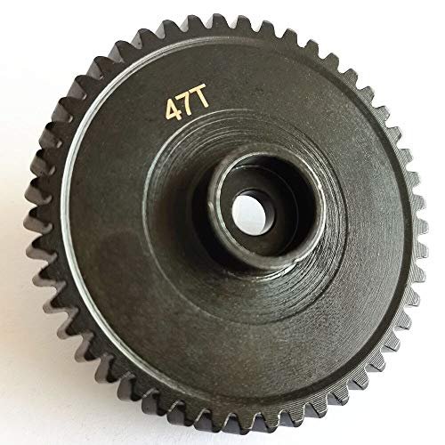 Raidenracing Harden Steel 47T Spur Main Gear Replacement for HPI Savage X 4.6 Nitro RC Truck 1/8 Scale