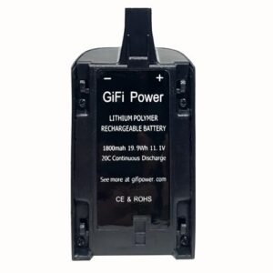 MaximalPower 1800mAh LiPo Battery for Parrot Bebop Drone 3.0 Quadcopter Upgrade 11.1V 20C