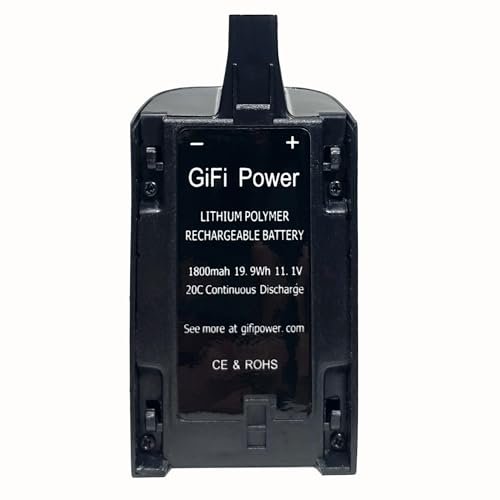 MaximalPower 1800mAh LiPo Battery for Parrot Bebop Drone 3.0 Quadcopter Upgrade 11.1V 20C