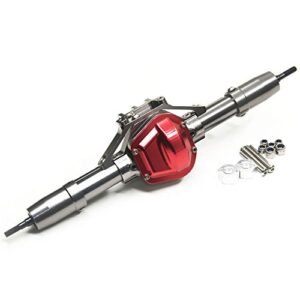 Aluminum Rear Axle for 1/10 RC Rock Crawler AXIAL SCX10 Honcho RC Truck