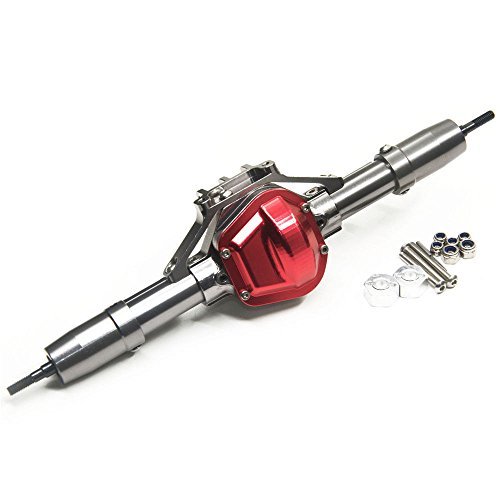 Aluminum Rear Axle for 1/10 RC Rock Crawler AXIAL SCX10 Honcho RC Truck