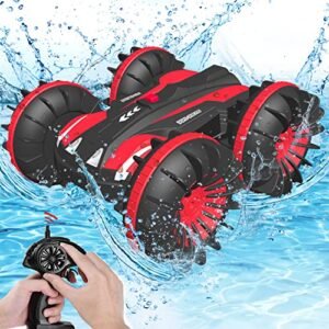 SpeedyWave RC Hydroplane Boat High Speed Remote Control Watercraft for Kids and Adults with 2.4GHz Anti Interference Control