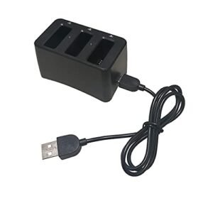 Fytoo 3 in 1 Charger for Tello Drone Lithium Battery with Over Charge and Short Circuit Protection