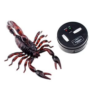 Tipmant Scorpion RC Jet Remote Control Electric Animal Vehicle Toy for Halloween Prank Kids Birthday Gift