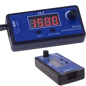 DIYmall HJ Digital RC Servo Tester ESC Throttle Calibration for RC Car Helicopter Airplane Motor Speed Controller