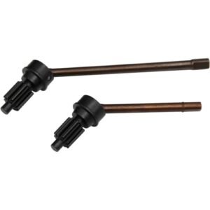 Hot Racing STRXF12SFG S2 Hardened Spring Steel Front Cv Axles for Hot Wheels RC Buggy TRA TRX4