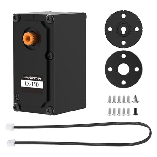 LX 15D Serial Bus Servo Dual Bearing Full Metal Gear High Torque 15KG.CM 6V 17KG.CM 7.4V Control Angle 240° for RC Truck Smoke System
