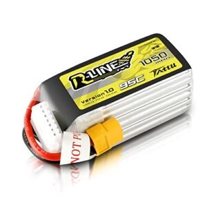 Tattu R Line 22.2V 1050mAh 95C 6S LiPo Battery Pack with XT60 Plug Ideal for Professional Nitro RC Repairs Liverpool