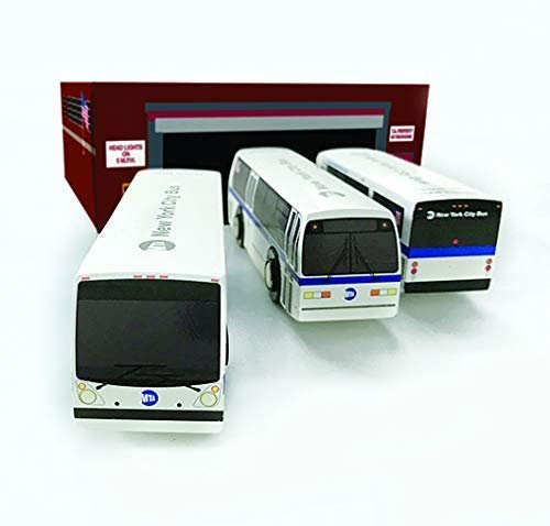 MTA Licensed Munipals RC Bus Body Set with Nova and Orion VII Hybrid Electric Buses