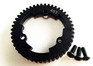 Harden Steel 46T Main Spur Gear 1 Mod M1 for 1 2 Scale RC Semi Trucks and Traxxas Models