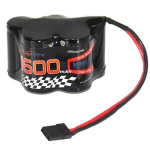 Powerhobby 6V 1600mAh NiMH Receiver Hump Battery Pack Compatible with Ofna RC Engines and 1/8 1/10 Scale Models
