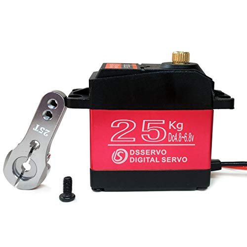 ANNIMOS DS3225MG 25KG Digital Servo Full Metal Gear High Torque Waterproof RC Car Servo Guide