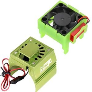 Best Kester Solder for RC ESC Wires Powerhobby Cooling Fan and Heatsink Combo Green for Traxxas Slash Stampede Rustler Bandit Rally VXL
