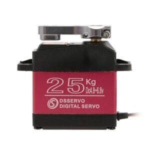 ZOSKAY 25KG High Torque Digital Servo Metal Gear Standard for 1/8 1/10 RC Cars 6.8V 180 Control Angle Servo RC 1 10