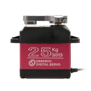 ZOSKAY 25KG High Torque Digital Servo Metal Gear Standard for 1 8 1 10 RC Cars 6.8V 180 Control Angle Servo RC 1 10