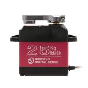 ZOSKAY 25KG High Torque Metal Gear Digital Servo for RC Used Cars 1/8 1/10 Scale Control Angle 270