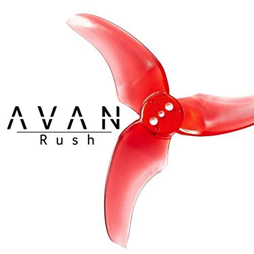 EMAX Avan Rush Mosquito Craft RC Boat Propeller Set of 4 2.5x1.9x3 5mm Red