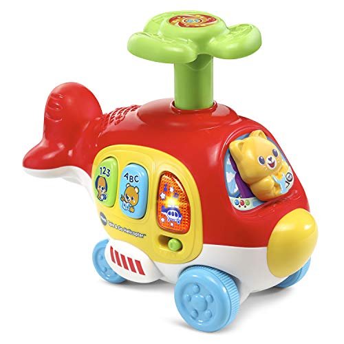 VTech Go Go Smart Wheels Ultimate RC Speedway Spin and Go Helicopter Toy Red
