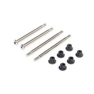 Team Losi Racing Outer Hinge Pins 3 5mm Electro Nickel 2 8X TLR244044 for RC Gas Battleships