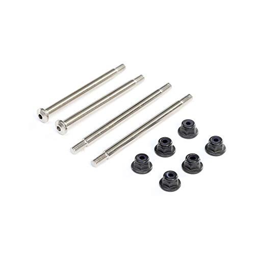 Team Losi Racing Outer Hinge Pins 3 5mm Electro Nickel 2 8X TLR244044 for RC Gas Battleships