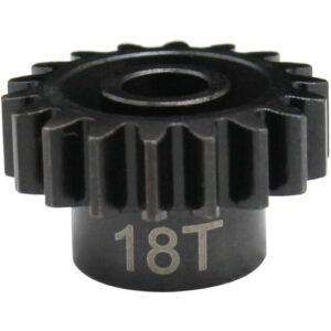Hot Racing NSG18M15 18t Mod 1.5 Hardened Steel Pinion Gear 8mm Bore for RC Batmobile Hot Wheels
