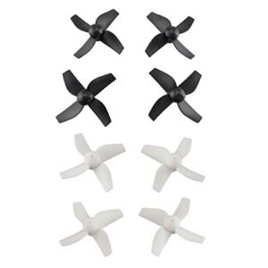 Sea Jump 8PCS Propeller for HS210 H36 E010 GoolRC T36 NIHUI NH010 SANROCK GD65A ATOYX AT 66 Quadcopter Remote Control Drone Propeller Black White Biggest RC Truck Jump