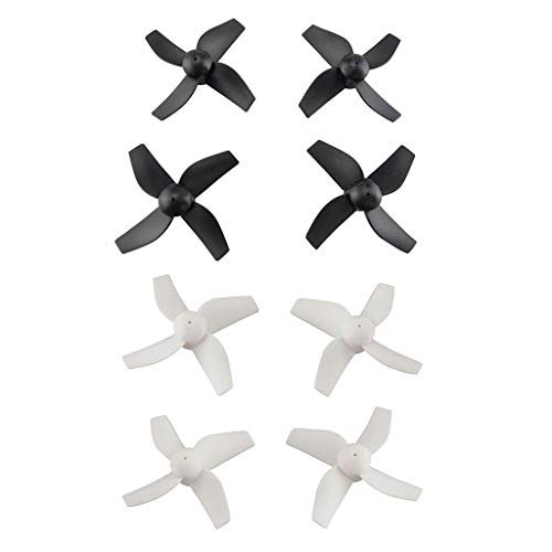 Sea Jump 8PCS Propeller for HS210 H36 E010 GoolRC T36 NIHUI NH010 SANROCK GD65A ATOYX AT 66 Quadcopter Remote Control Drone Propeller Black White Biggest RC Truck Jump