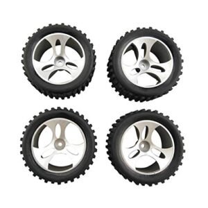 Fytoo 4PCS Car Spare Parts Wheels for Wltoys A959 RC Car, 4WD Wheel Spare Parts A959-01