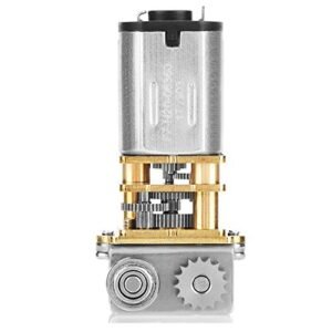 GM12YN20 3DP 12V 11RPM N20 Right Angle Metal Gear Motor for RC Nitro Jet Ski DIY Projects