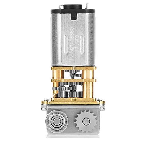 GM12YN20 3DP 12V 11RPM N20 Right Angle Metal Gear Motor for RC Nitro Jet Ski DIY Projects
