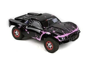SummitLink Compatible Custom Body Muddy Pink Over Black Replacement for 1/10 Scale RC Car or Truck (Truck not Included) SS-BP-03