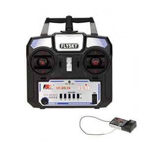 Flysky FS i4 AFHDS 2A 2.4GHz 4CH RC Helicopter Autopilot System Transmitter with FS A6 Receiver