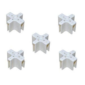 Ochoos 5pcs Plastic Motor Mount Compatible with XXD2212 Brushless RC Airplane Quadcopter Accessories and RC Plane Locator Beacon