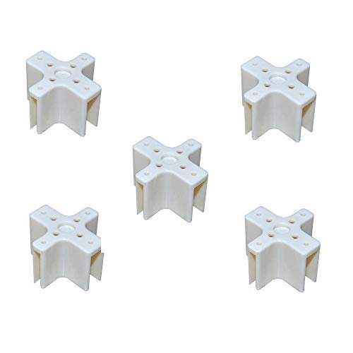 Ochoos 5pcs Plastic Motor Mount Compatible with XXD2212 Brushless RC Airplane Quadcopter Accessories and RC Plane Locator Beacon