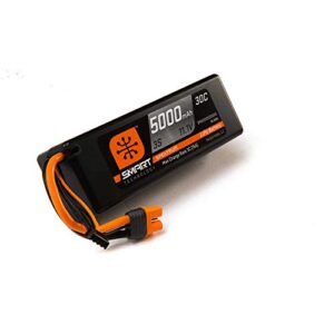 Spektrum Smart RC LiPo Battery Pack 5000mAh 3S 11.1V 30C with IC3 Connector for Vent RC Tires SPMX50003S30H3
